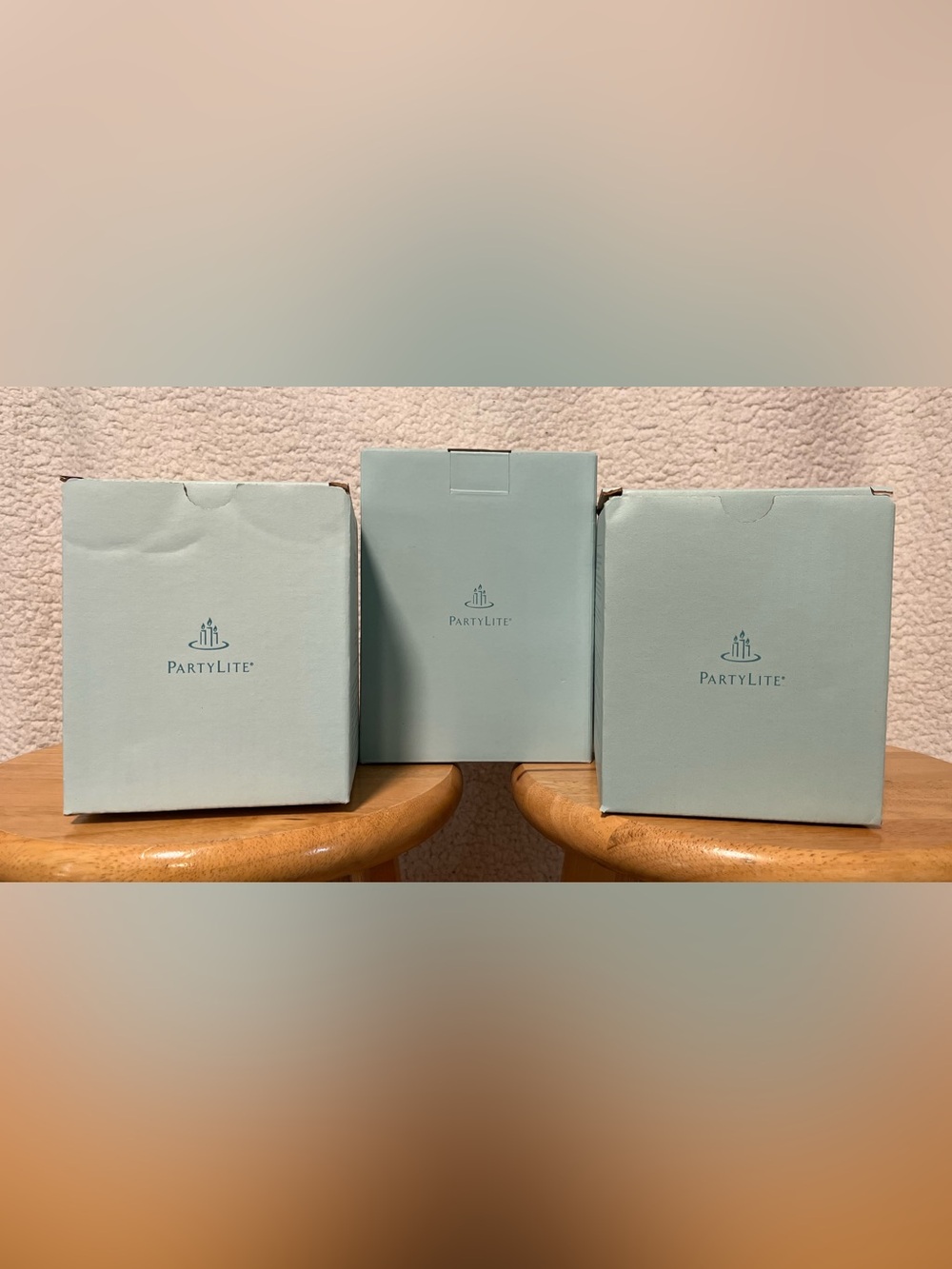 PartyLite Candles + Holder